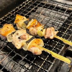 【天草大王】鶏ねぎま(塩・たれ)