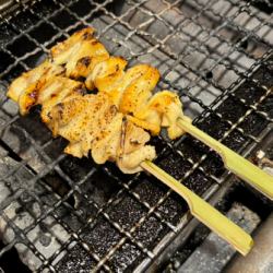 【天草大王】鶏かわ(塩・たれ)