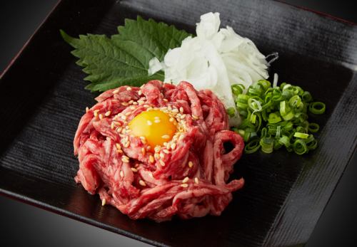 Japanese black beef yukhoe