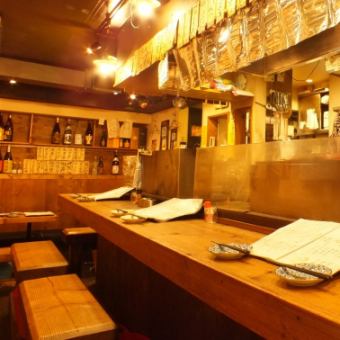 The counter seat is recommended by the store manager.If you come to Katsu, sit down at the counter ◎ You can laugh at the conversation between the clerk and get excited together, and they will answer the recommended menu and sake in a fun and easy-to-understand manner!