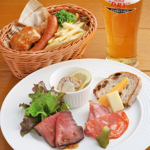 BEERランチ(ドリンク2杯付)