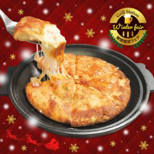 Melty grilled mentaiko and rice cakes