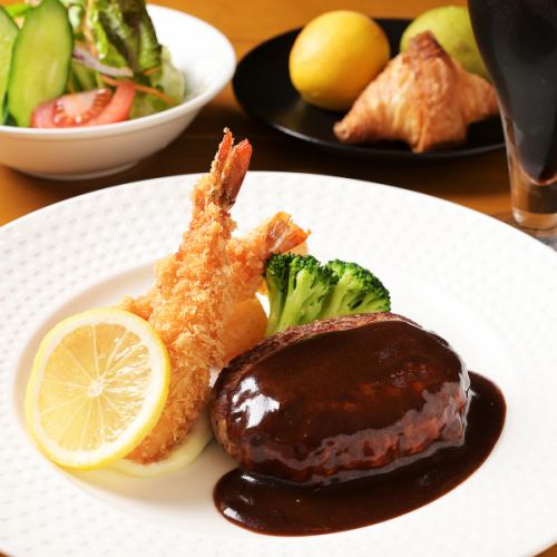 A wide variety of lunch menus