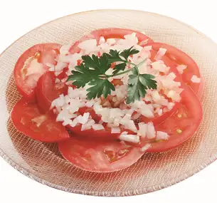Tomato carpaccio