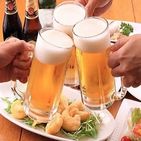 3980円で当店自慢のビール6種が90分飲み放題★