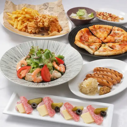 11/１～忘年会ビアパーティー【90分飲み放題コミ】　 ビアホールプラン 4,000円(税込)
