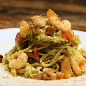 Seafood and Parmesan Pasta Genovese