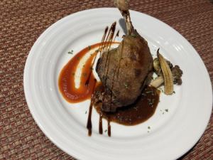 French bone-in duck thigh confit