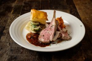 roasted lamb
