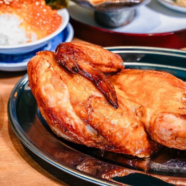 美桜鶏のジューシー半身焼き