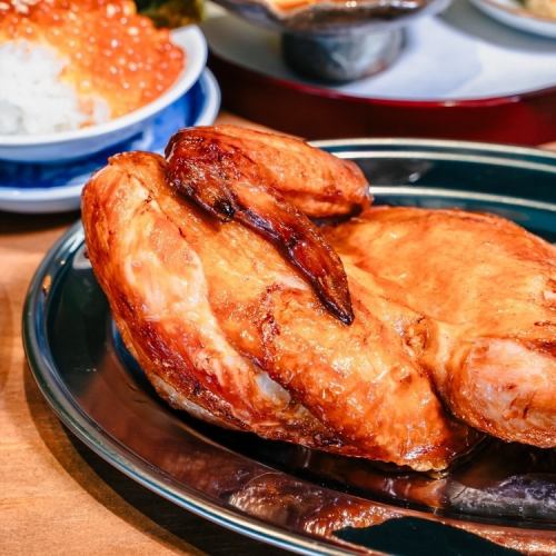 美桜鶏のジューシー半身焼き