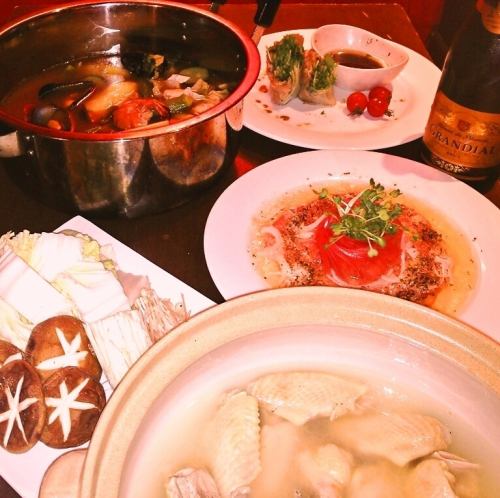 選べる!!２大鍋のコース!!