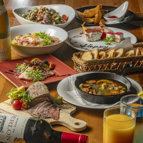 ジャンルにとらわれない旬の食材を使った料理をご提供！