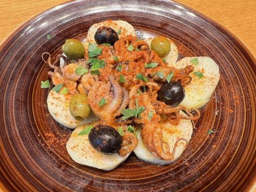 イイダコのガリシア風