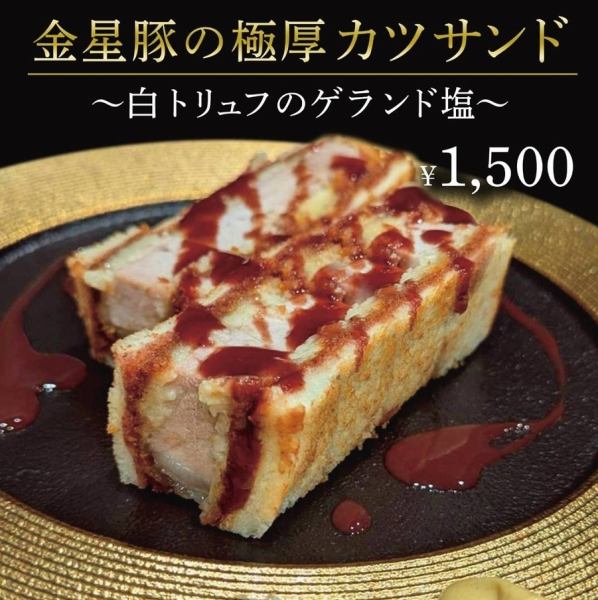 【食事も完備】カツサンド、マルゲリータピザ他