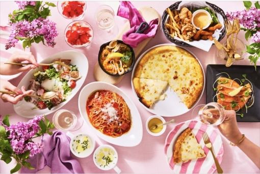 アルコール飲み放題!!☆ベビーフェイスコース☆全7品4620円(税込)♪【要前日予約/120分制】