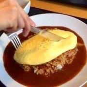 Omelette omelet rice (plain)
