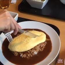 Omelet rice course