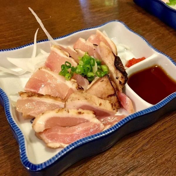 地鶏たたき