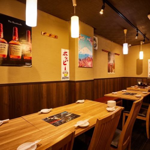 Tables for 6 are available! 8 minutes walk from Akihabara Station!