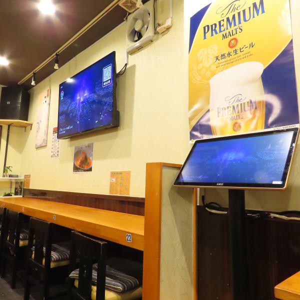 2階フロアカラオケ可能！宴会コース2h飲放付3,850円～ご用意。15名以上で幹事様分無料クーポン有ります♪