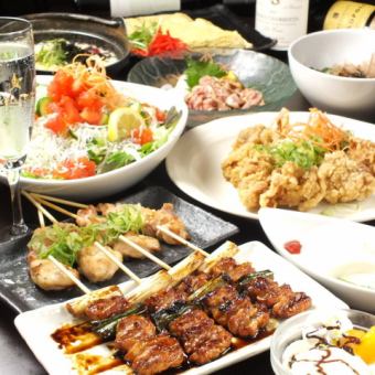 私人预约限定！附卡拉OK、10种菜肴、120分钟无限畅饮☆超值宴会套餐◆5,000日元（含税）