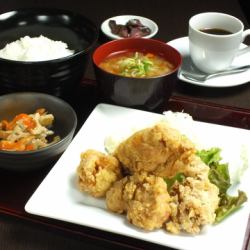 Fried chicken set meal (5 fried chicken)