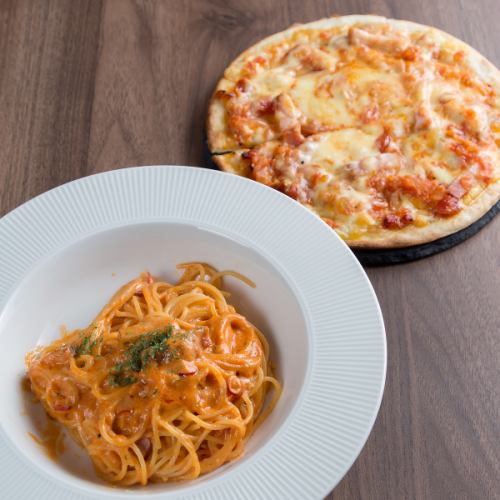 コスパ抜群！本格手作りピザ＆パスタで楽しむお洒落女子会。850円からの贅沢イタリアン