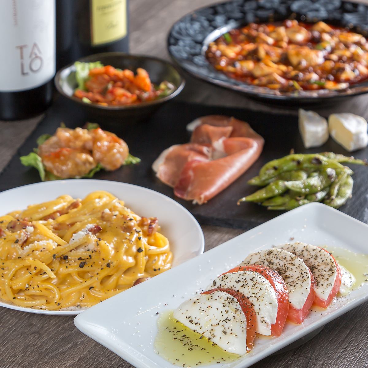 ブルックリンテイスト漂う空間と、多彩なジャンル料理で楽しめるTAIGEN Dining Bar♪