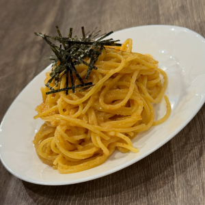 明太子の和風パスタ