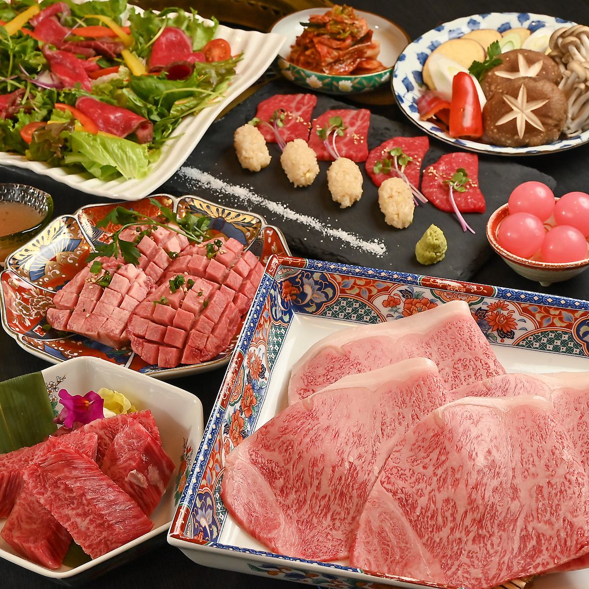 落ち着いた雰囲気の店内で上質なお肉をご堪能いただけます。