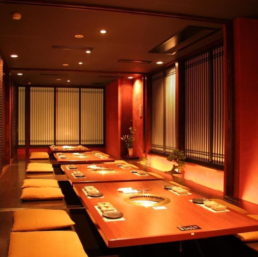 掘りごたつお座敷個室多数!!宴会は最大50名様までご利用可能です