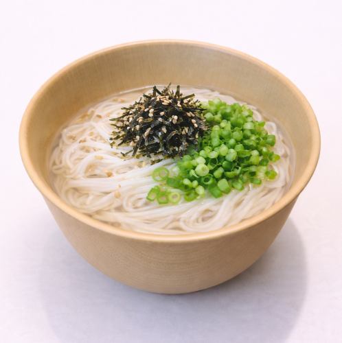 〆のにゅうめん(たっぷり二人前)