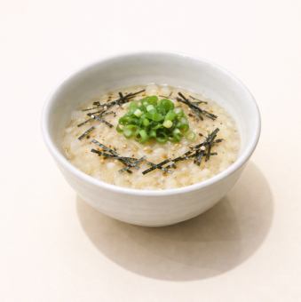 〆の雑炊(たっぷり二人前)