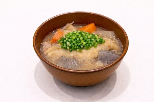 具だくさん豚汁