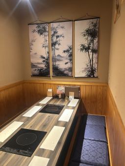 10名様まで、家族の会、女子会などでご利用ください。