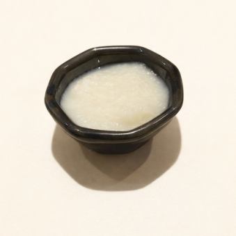 ≪追加薬味≫おろしニンニク