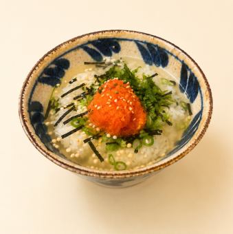 明太だし茶漬け