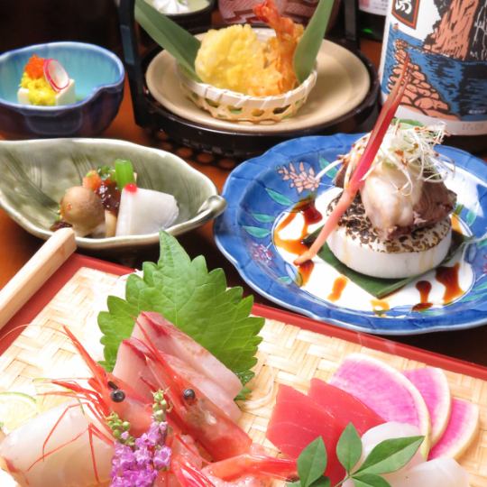 [Seasonal Vegetables Course] 6,000 yen with 8 dishes and 90 minutes of all-you-can-drink