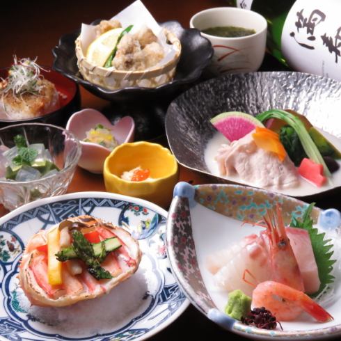 日本海刺身盛りなど！獲れたての新鮮魚介をお楽しみ頂けます！