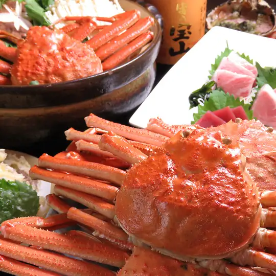 【雪蟹盛宴套餐，25,000日元】（供应至3月20日）