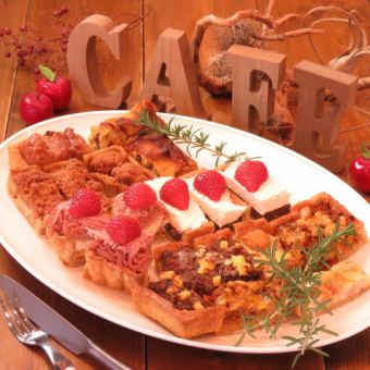 【幹事様必見】★宴会向けコース★2時間飲み放題付き6品4,000円(税込）席レイアウト変更可能
