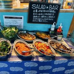 파이 + 샐러드 바