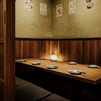 お席連結が可能で、最大18名様の個室宴会が可能です◎ご予約の際にご相談ください!