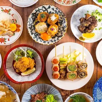 【2時間飲み放題付】●日～木限定●焼き鳥・餃子・唐揚げなど…全8品3000⇒2500円