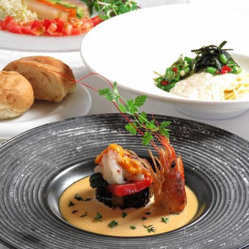[May Lunch] Recommended for lunchtimes when you can also enjoy the main dish: "BIS-TRIA Lunch Course" <6 dishes total>