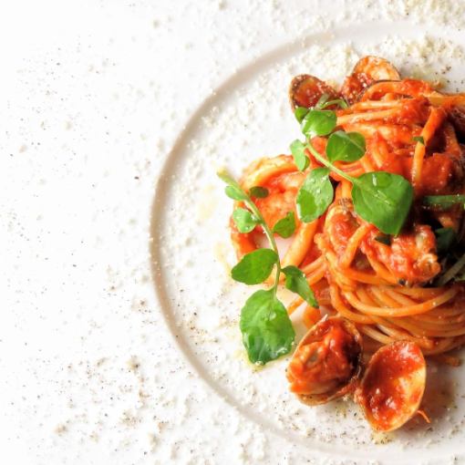 【7月平日限定Lunch】こだわりの料理でおもてなし『Pastaランチコース』<全5品>