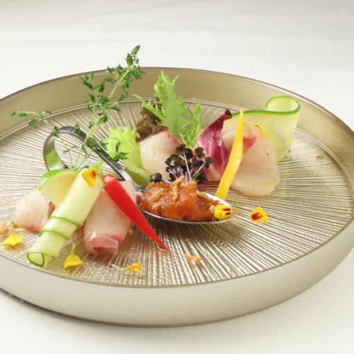 【8月期间限定】午餐◆附吐司饮料◆9周年纪念套餐<共8道菜>※最适合纪念日！