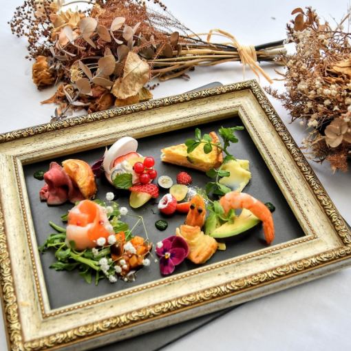 【12月誕生日・記念日】特別な日に大切な方と。。。『CHEF'S スペシャルコース』<全9品>