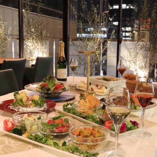 団体様限定【ランチ＆ディナーOK】【2時間飲み放題つき】Primoコース＜全10品＞